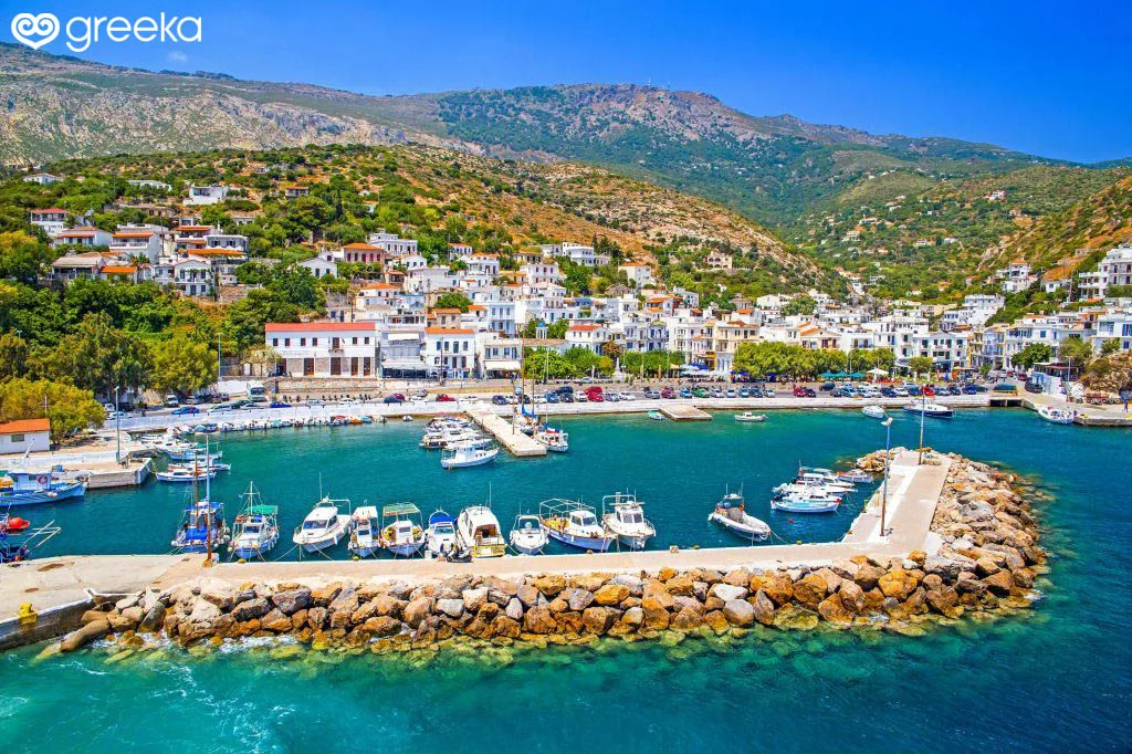 Agios Kirykos marina (old)