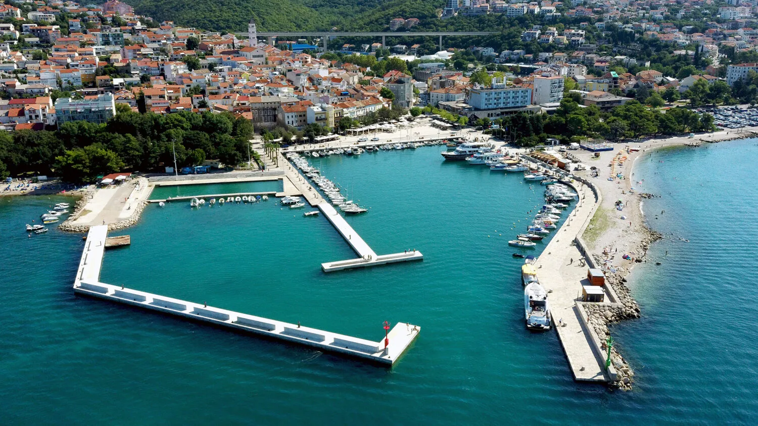 Crikvenica harbour