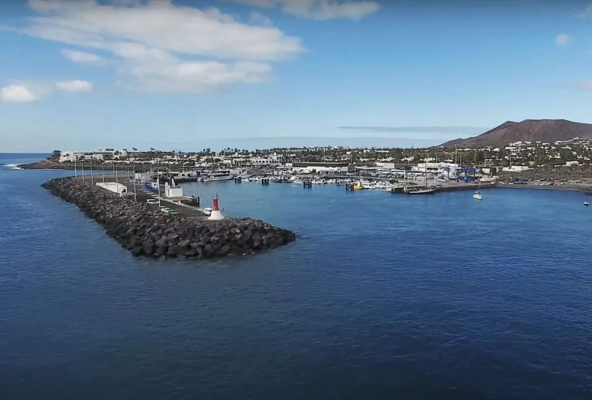 Port of Playa Blanca